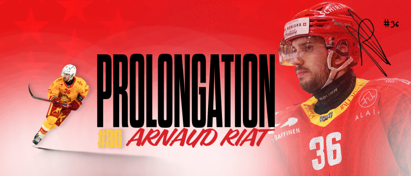 Arnaud Riat prolonge avec Sierre