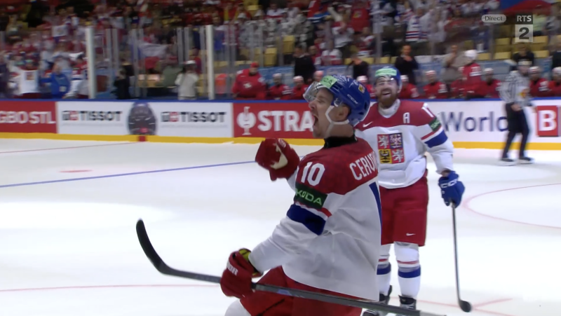 Les Tchèques battent à nouveau les Suisses, qui récoltent malgré tout un bon point