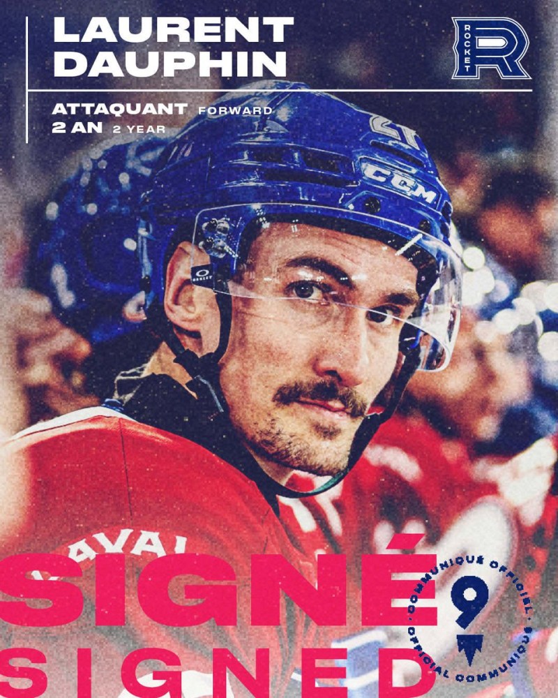 Laurent Dauphin se plait à Laval et y restera