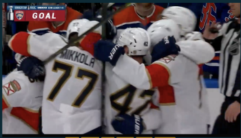 Brad Marchand offre le premier point aux Panthers sur la glace d'Edmonton