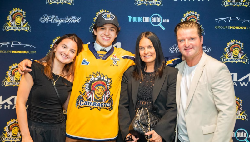 Frédéric Bergeron, une autre histoire de famille chez les Cataractes