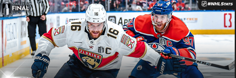 Finale NHL : un début de série historique entre les Oilers et les Panthers