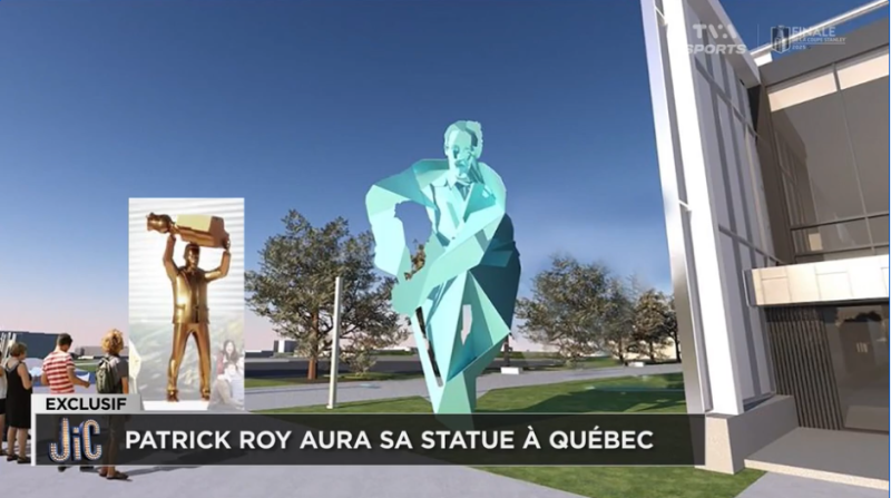 Patrick Roy aura sa statue à Québec