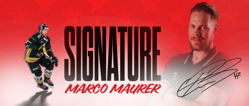 Marco Maurer s'engage avec Sierre