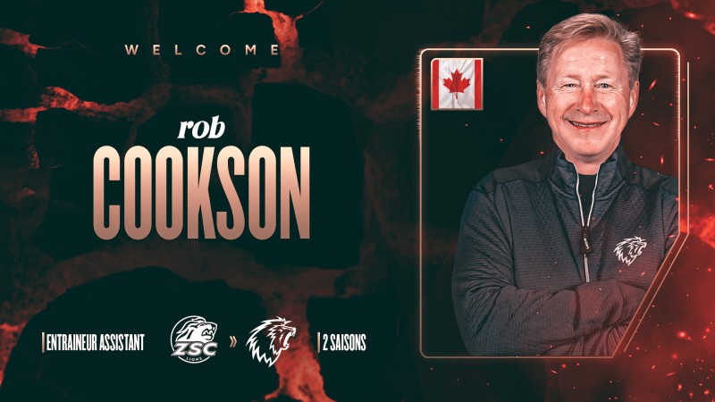 Lausanne officialise la venue de Rob Cookson