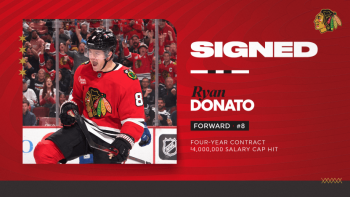 Ryan Donato prolonge avec Chicago jusqu’en 2029