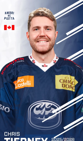 Chris Tierney signe à Ambri