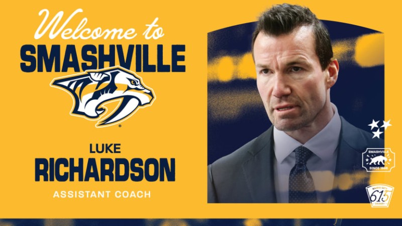 Nashville engage Luke Richardson comme entraîneur adjoint