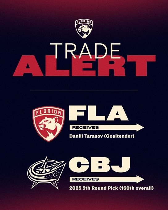 Daniil Tarasov s'en va en Floride