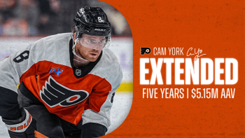 Les Flyers prolongent Cam York pour cinq ans
