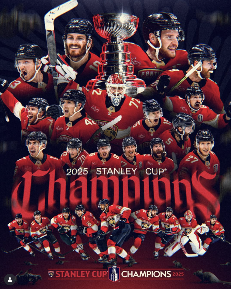 La Coupe Stanley est à jour