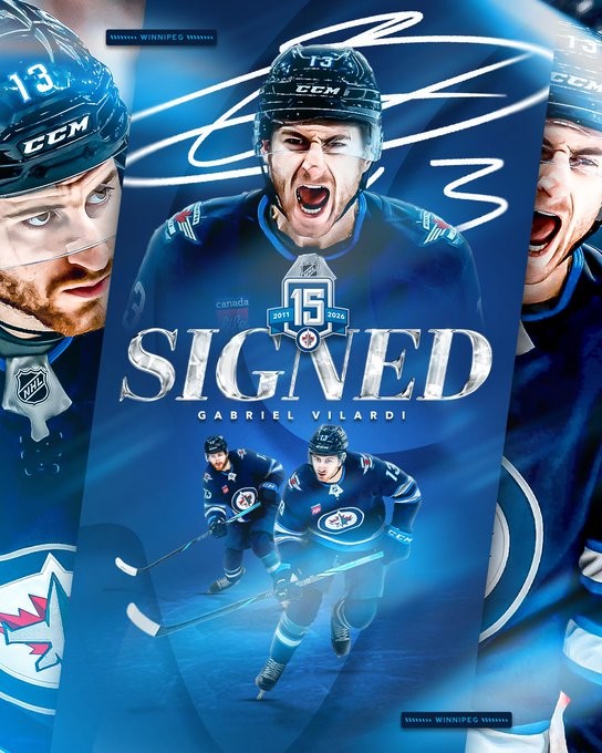 Gabriel Vilardi prolonge à long terme avec les Jets