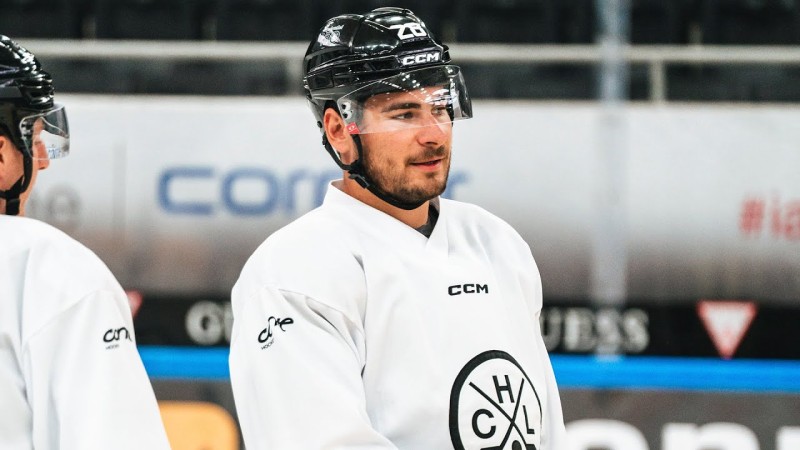 Petite interview de Timo Meier après son entraînement avec Lugano