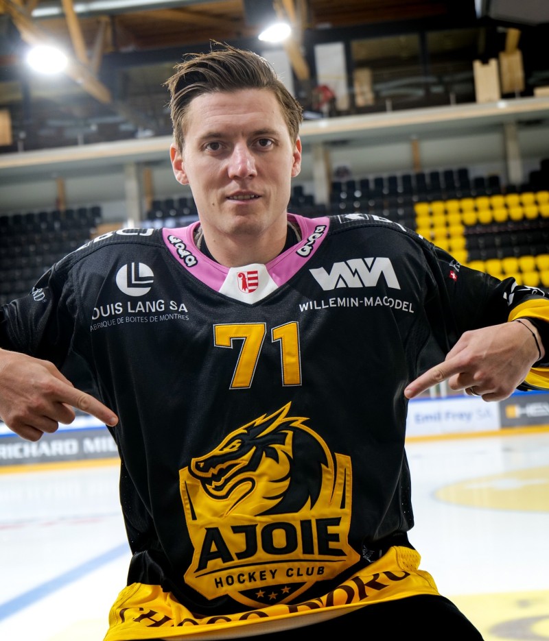 Ajoie présente ses nouveaux maillots