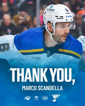 Marco Scandella beendet nach 14 Saisons seine NHL-Karriere