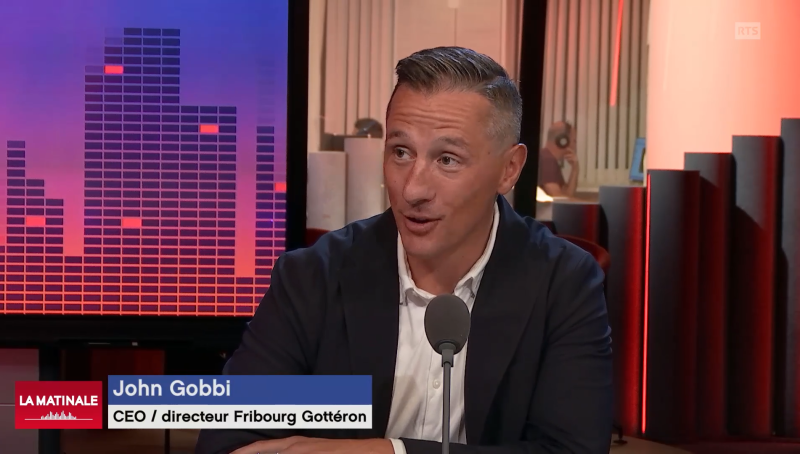 John Gobbi à l'interview en ce début de championnat