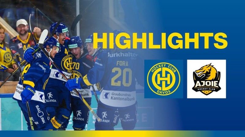 Les images de la lourde défaite d'Ajoie dans les Grisons