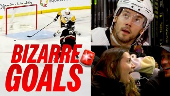 Kleine Auswahl an unwahrscheinlichen Toren, die in der NHL erzielt wurden