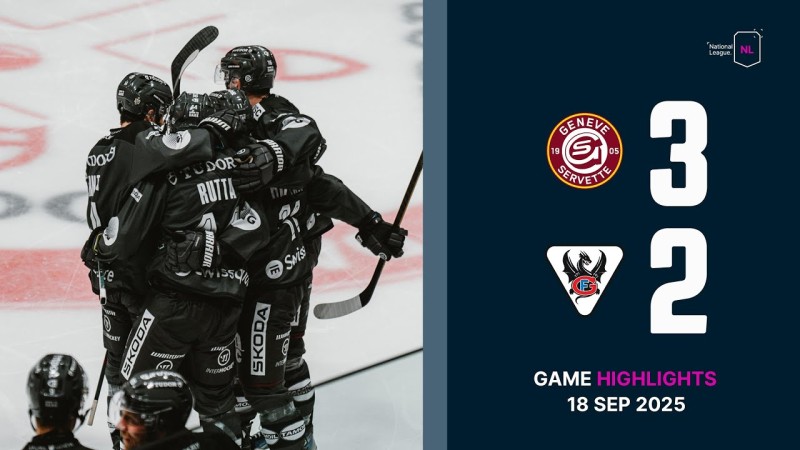 Les images de la victoire de Genève sur Fribourg