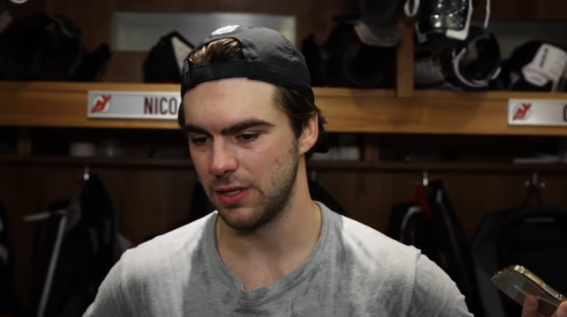 Nico Hischier et Timo Meier s'expriment à l’ouverture du camp des Devils