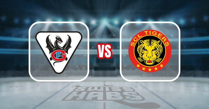 Formation des équipes et joueurs indisponibles pour le match Fribourg vs Langnau