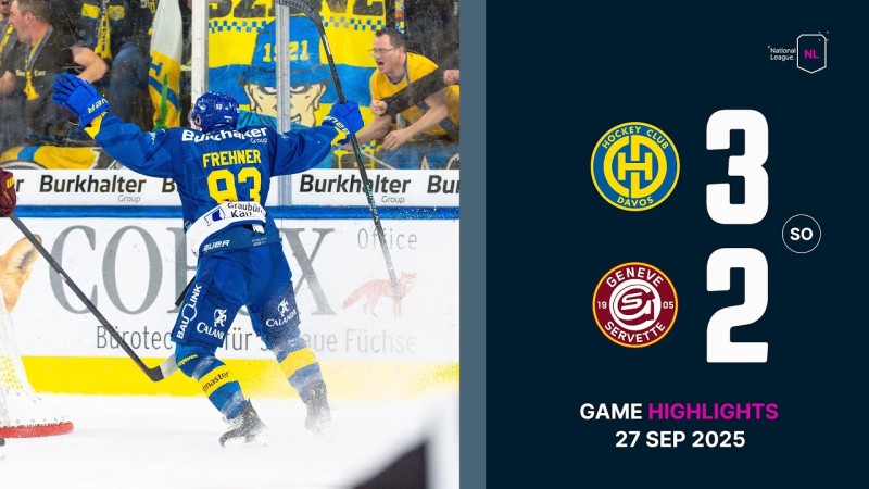 Davos égale un record de... Genève-Servette