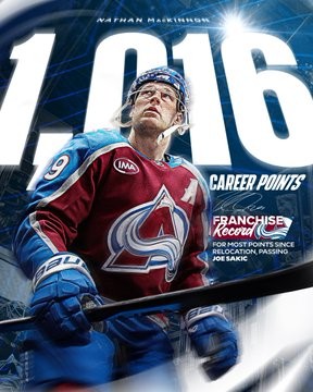 Nathan MacKinnon entre dans l’histoire de l’Avalanche