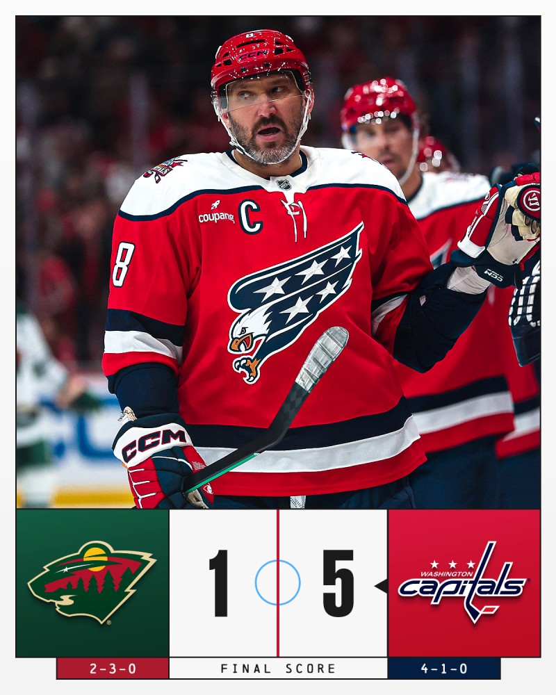 Alexander Ovechkin reprend sa marche en avant