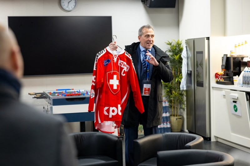 Marco Baumann quitte la Swiss Ice Hockey Federation