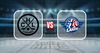 Formation des équipes et joueurs indisponibles pour le match Lugano vs Rapperswil