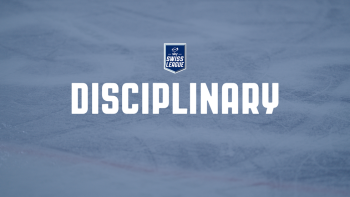 Un match de suspension et une amende contre Frédéric Jolliet