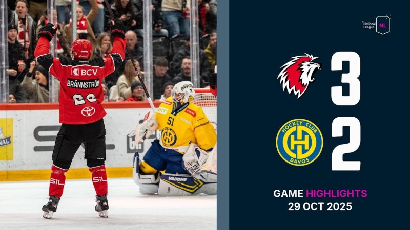 Les images de la victoire lausannoise sur Davos