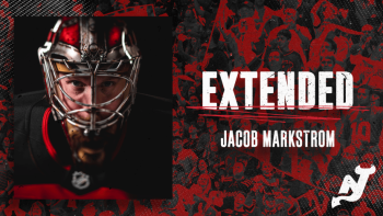 Les Devils prolongent Jacob Markstrom pour deux saisons