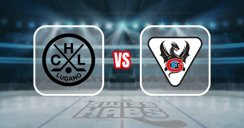 Teamaufstellung und nicht verfügbare Spieler für das Spiel Lugano vs Fribourg