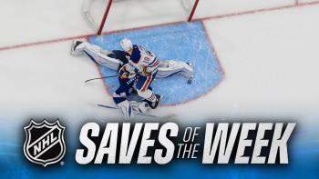 Les plus beaux arrêts de la semaine écoulée en NHL