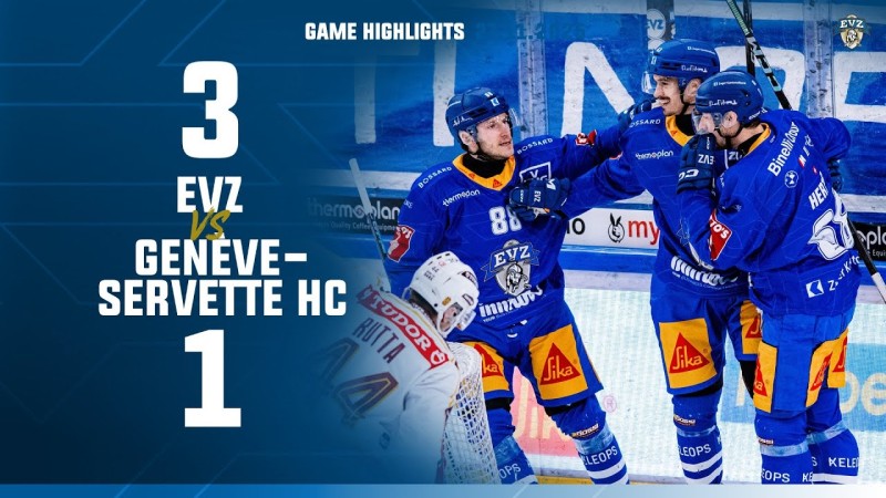 Bilder von Zugs Sieg über Genf