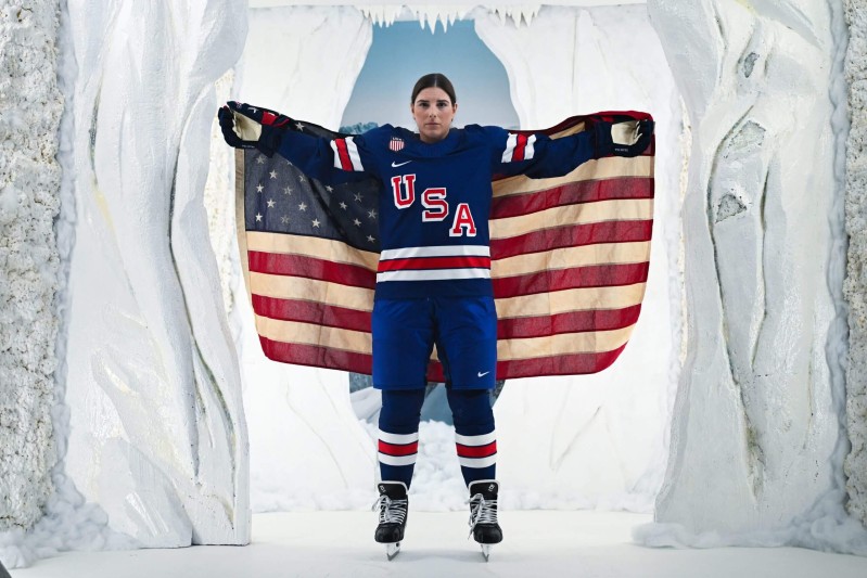 Les maillots de l'équipe des Etats-Unis pour les Jeux olympiques