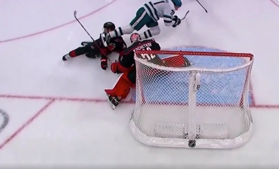 Jackson Blake a évité une grave blessure sur cette action