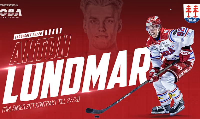 Collecte éclair fructueuse, Anton Lundmark de retour à Timra