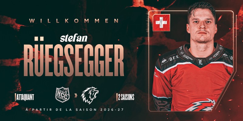 Lausanne confirme la signature de Stefan Rüegsegger