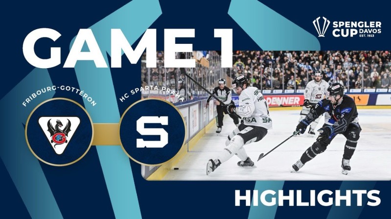 Coupe Spengler : es images des victoires de Fribourg et du Canada