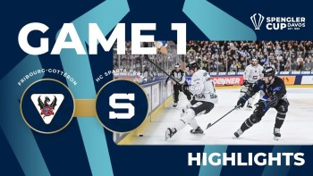 Coupe Spengler : es images des victoires de Fribourg et du Canada