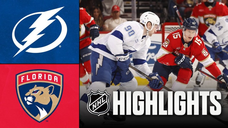 Lightning et Panthers totalisent 136 minutes de pénalité dans la bataille de Floride