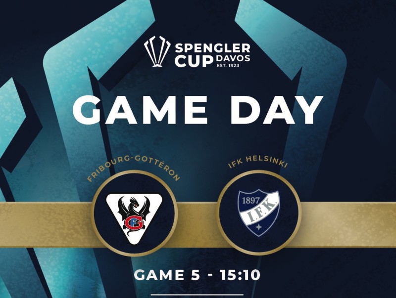 Formation des équipes pour le match Fribourg-Gottéron vs IFK Helsinki