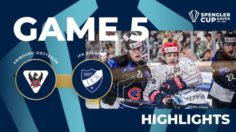 Les images des matchs d'hier à la Coupe Spengler