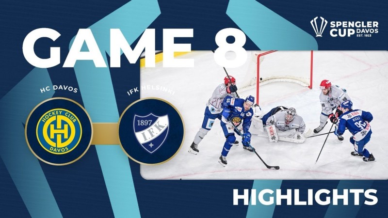 Les images des deux matchs d'hier à la Coupe Spengler