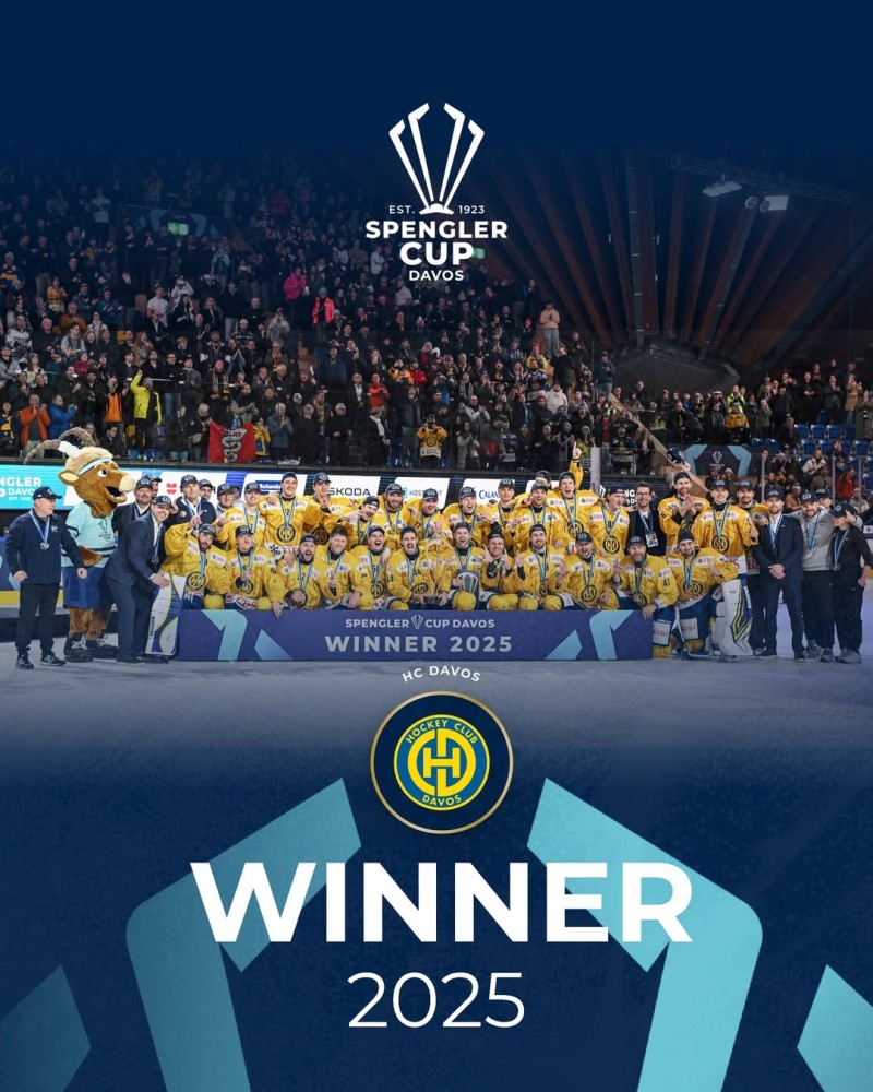 Das All Star Team für den Spengler Cup 2025