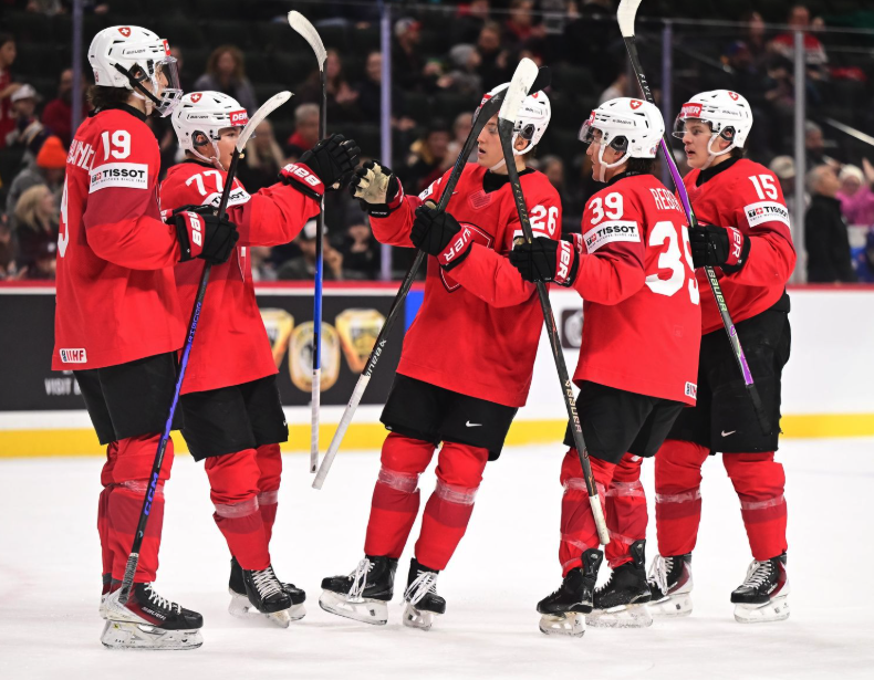 U20-Weltmeisterschaft: Die Schweiz sichert sich den dritten Platz in ihrer Gruppe