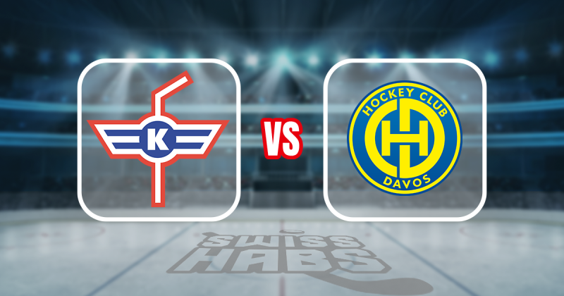Teamaufstellung und nicht verfügbare Spieler für das Spiel Kloten vs Davos