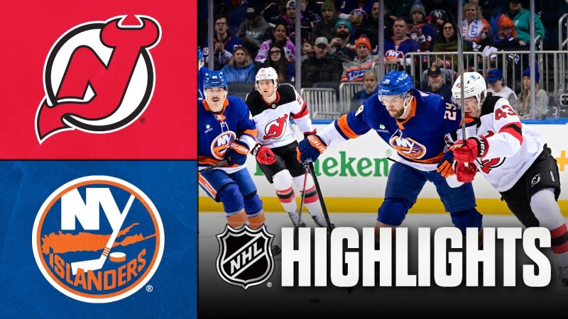 Die Devils von den Islanders gedemütigt